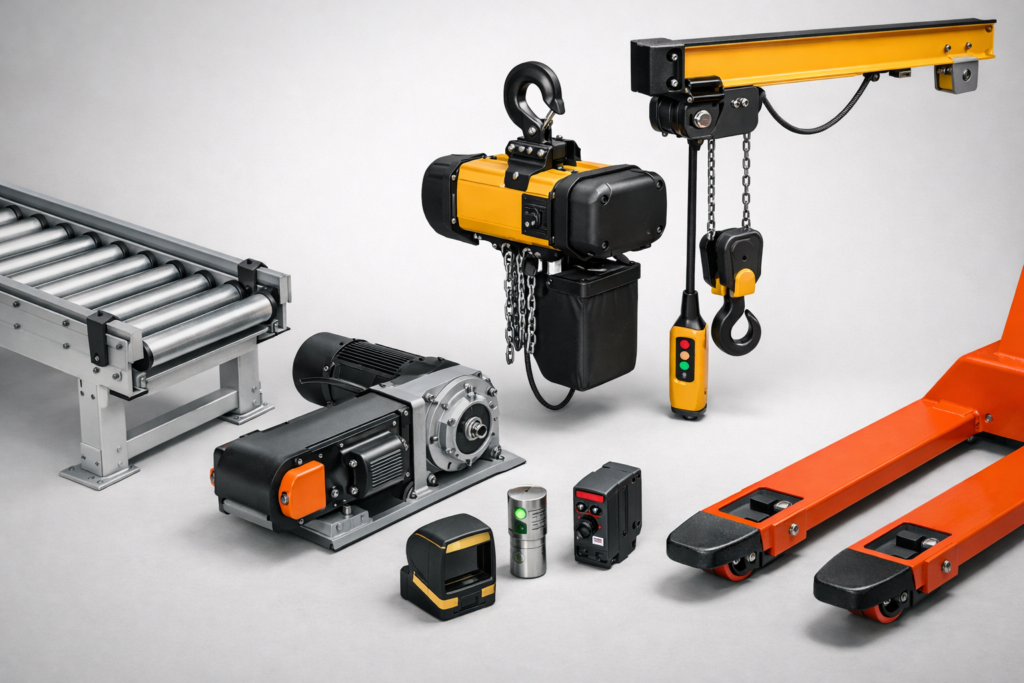 Material Handling Applications Sales Opportunities material handling, material handling equipment, pallet jacks with scale, conveyor systems, industrial conveyors, bulk material handling