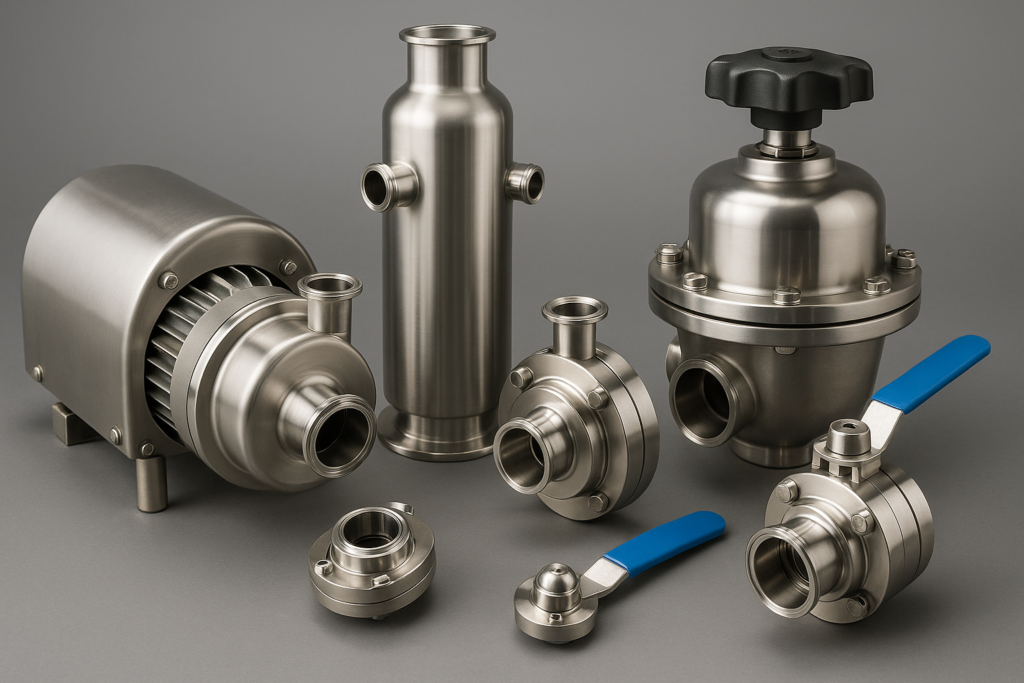 Sanitary Process Pumps – Food Beverage Sanitary Process Pumps – Food & Beverage. OEM brand, co-branded with REVROK™ Target markets: DACH, Benelux, UK. Channel: Exclusive distributors, regional reps
