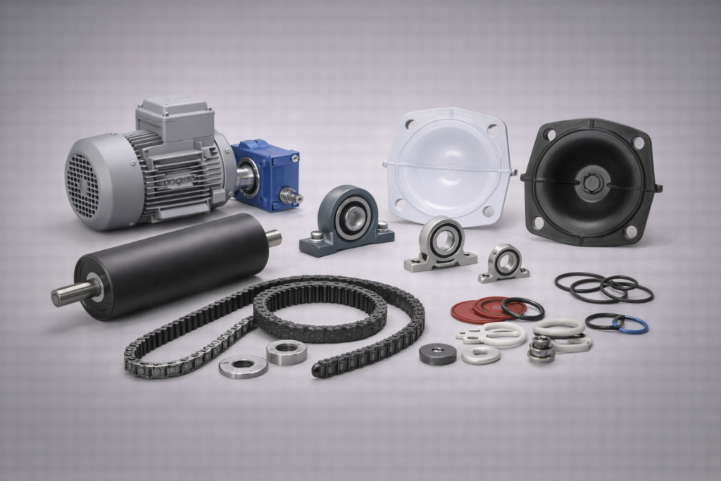 Spare Parts and MRO Components – Applications Sales Opportunities REVROK™ mro spare parts, mro parts inventory management