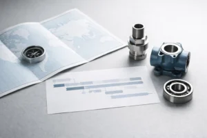 Industrial route-to-market planning with a 90-day launch timeline for international sales.